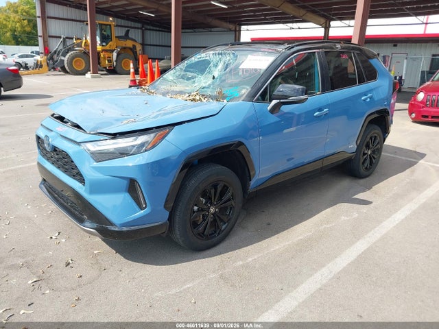 46011639 :رقم المزاد ، 2T3E6RFV8NW035870 vin ، 2022 Toyota Rav4 Hybrid Xse مزاد بيع