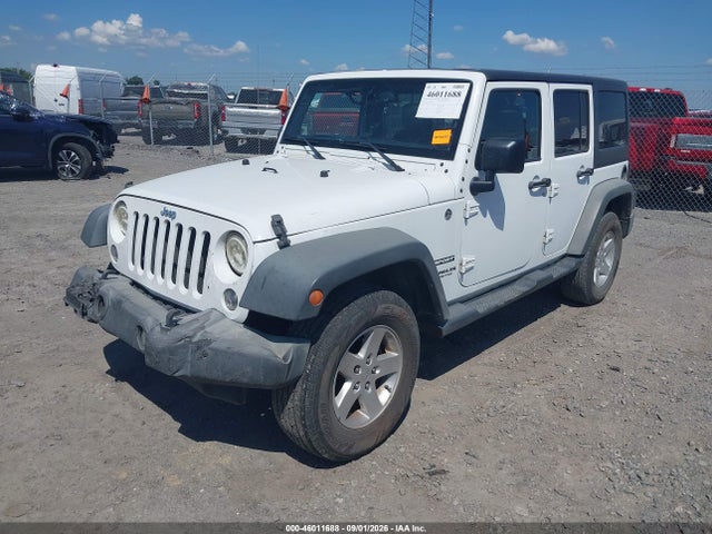 Продаж на аукціоні авто 2015 Jeep Wrangler Unlimited Sport, vin: 1C4BJWDG2FL659561, номер лоту: 46011688