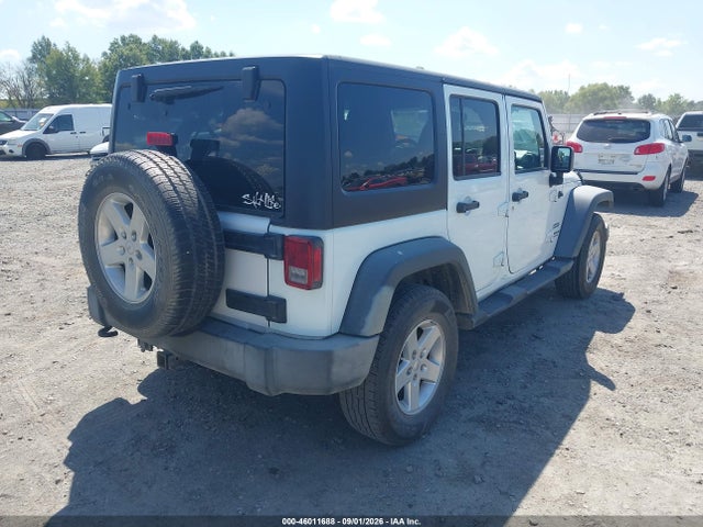 Продаж на аукціоні авто 2015 Jeep Wrangler Unlimited Sport, vin: 1C4BJWDG2FL659561, номер лоту: 46011688