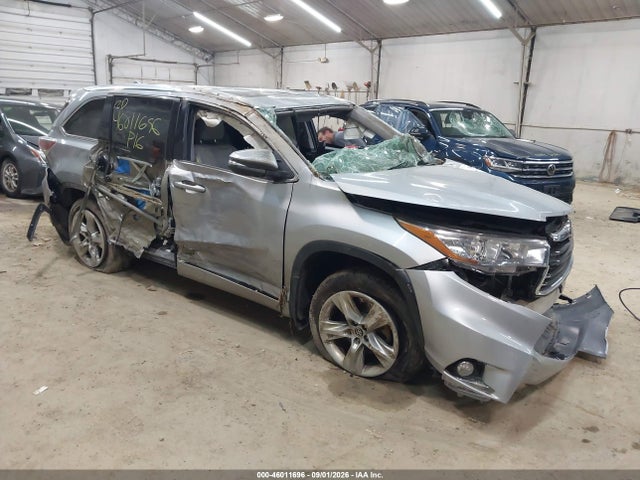 Продажа на аукционе авто 2016 Toyota Highlander Limited V6, vin: 5TDDKRFH0GS252769, номер лота: 46011696