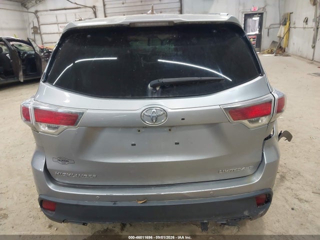 Продажа на аукционе авто 2016 Toyota Highlander Limited V6, vin: 5TDDKRFH0GS252769, номер лота: 46011696