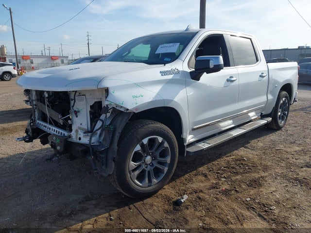 Aukcja sprzedaży 2022 Chevrolet Silverado 1500 4wd  Short Bed High Country, vin: 1GCUDJEL2NZ573869, numer aukcji: 46011697