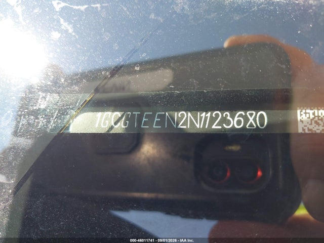 46011741 :رقم المزاد ، 1GCGTEEN2N1123680 vin ، 2022 Chevrolet Colorado 4wd  Short Box Zr2 مزاد بيع