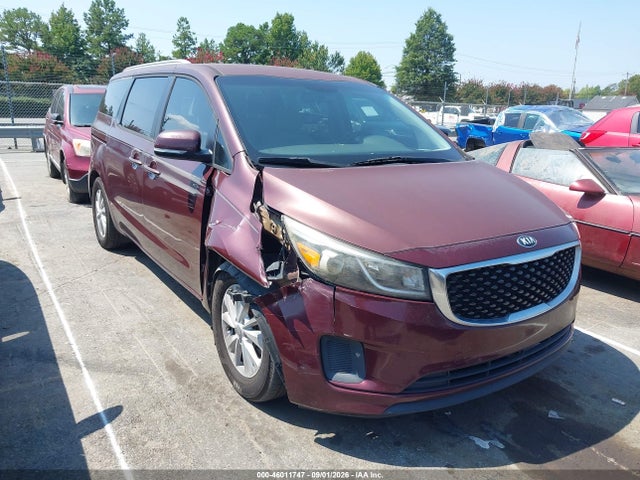 Aukcja sprzedaży 2015 Kia Sedona Lx, vin: KNDMB5C17F6042622, numer aukcji: 46011747