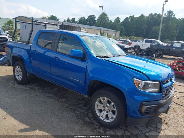 46011783 :رقم المزاد ، 1GCGTCEN9N1287321 vin ، 2022 Chevrolet Colorado 4wd  Short Box Lt مزاد بيع