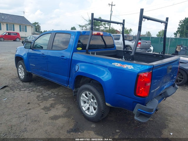 46011783 :رقم المزاد ، 1GCGTCEN9N1287321 vin ، 2022 Chevrolet Colorado 4wd  Short Box Lt مزاد بيع