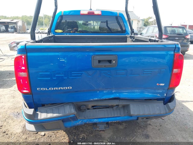 46011783 :رقم المزاد ، 1GCGTCEN9N1287321 vin ، 2022 Chevrolet Colorado 4wd  Short Box Lt مزاد بيع