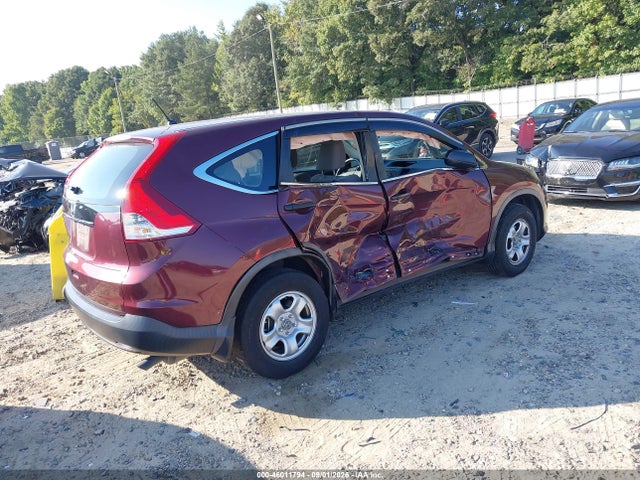2014 Honda Cr-v Lx მანქანა იყიდება აუქციონზე, vin: 5J6RM3H39EL041982, აუქციონის ნომერი: 46011794