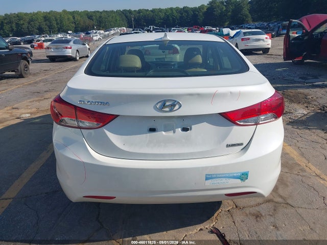 Aukcja sprzedaży 2012 Hyundai Elantra Limited, vin: 5NPDH4AE9CH117188, numer aukcji: 46011825