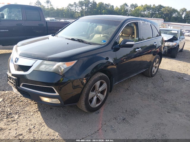 46011835 :رقم المزاد ، 2HNYD2H2XAH511909 vin ، 2010 Acura Mdx مزاد بيع