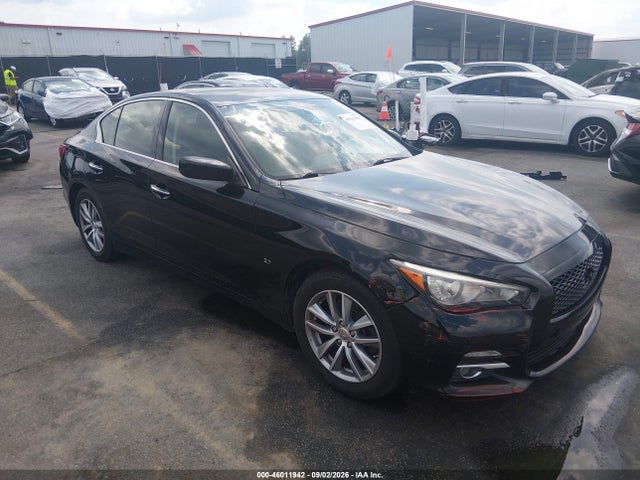 Auction sale of the 2014 Infiniti Q50, vin: JN1BV7AR5EM707193, lot number: 46011942