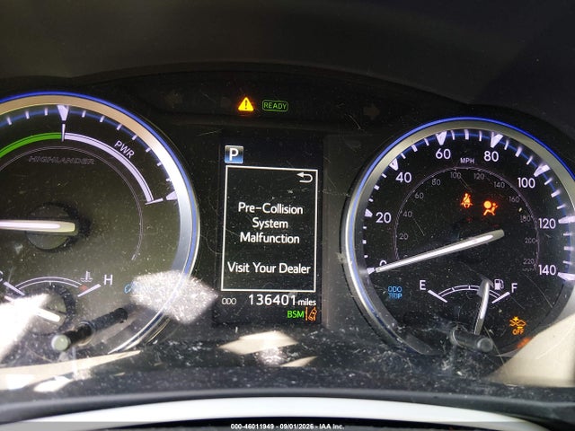 2019 Toyota Highlander Hybrid Limited მანქანა იყიდება აუქციონზე, vin: 5TDDGRFH0KS067289, აუქციონის ნომერი: 46011949