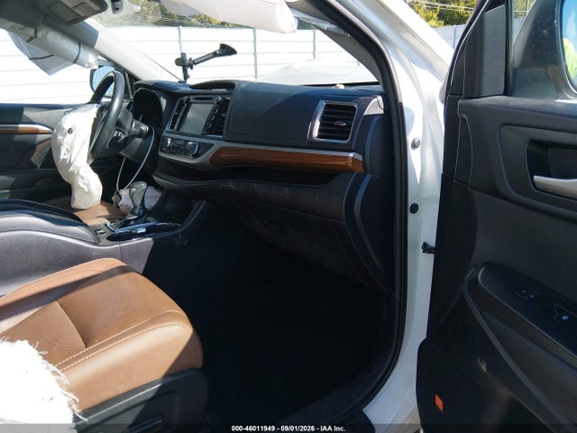 2019 Toyota Highlander Hybrid Limited მანქანა იყიდება აუქციონზე, vin: 5TDDGRFH0KS067289, აუქციონის ნომერი: 46011949