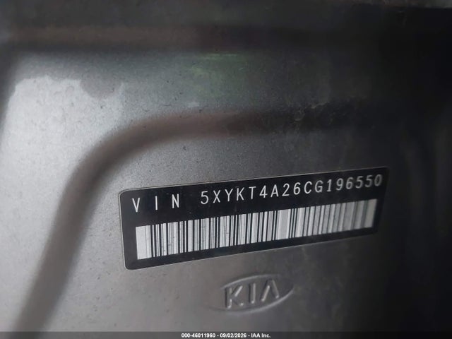 Продажа на аукционе авто 2012 Kia Sorento Lx V6, vin: 5XYKT4A26CG196550, номер лота: 46011960
