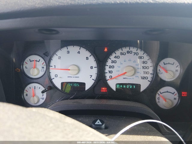 46012028 :رقم المزاد ، 3D7KS28DX5G819922 vin ، 2005 Dodge Ram 2500 Slt/laramie مزاد بيع