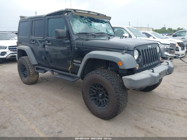 46012038 :رقم المزاد ، 1C4HJWDG7JL918547 vin ، 2018 Jeep Wrangler Jk Unlimited Sport S 4x4 مزاد بيع