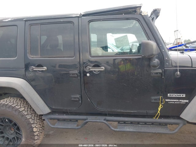 46012038 :رقم المزاد ، 1C4HJWDG7JL918547 vin ، 2018 Jeep Wrangler Jk Unlimited Sport S 4x4 مزاد بيع