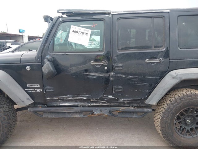 46012038 :رقم المزاد ، 1C4HJWDG7JL918547 vin ، 2018 Jeep Wrangler Jk Unlimited Sport S 4x4 مزاد بيع