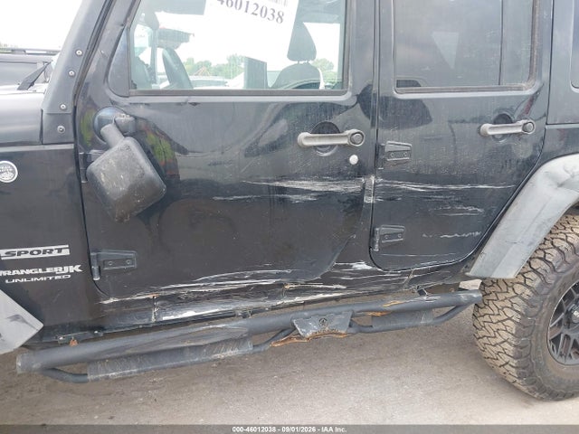 46012038 :رقم المزاد ، 1C4HJWDG7JL918547 vin ، 2018 Jeep Wrangler Jk Unlimited Sport S 4x4 مزاد بيع