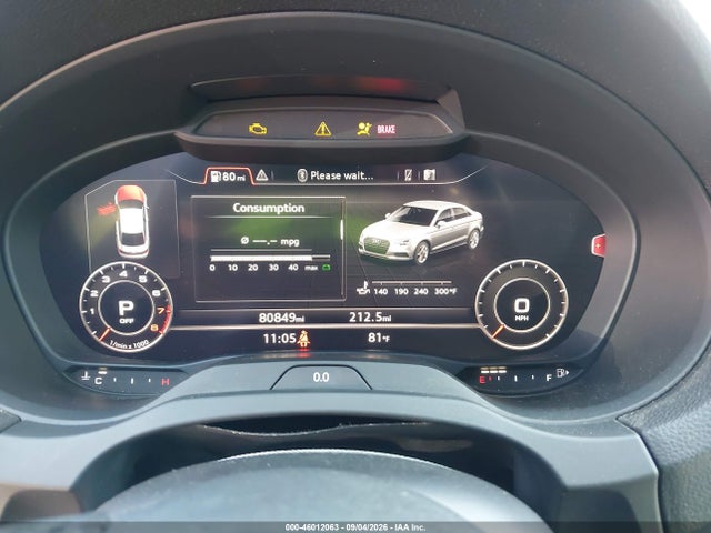 2019 Audi A3 45 Premium მანქანა იყიდება აუქციონზე, vin: WAUJEGFF6K1019771, აუქციონის ნომერი: 46012063