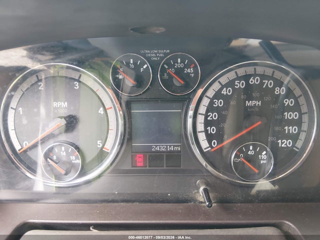 Продаж на аукціоні авто 2011 Ram Ram 4500 Hd Chassis St/slt/laramie, vin: 3D6WU6CL0BG500854, номер лоту: 46012077