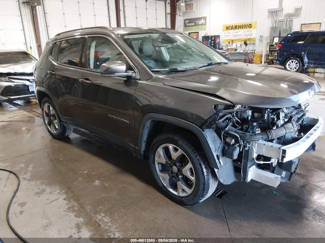 46012088 :رقم المزاد ، 3C4NJDCB9LT167116 vin ، 2020 Jeep Compass Limited 4x4 مزاد بيع