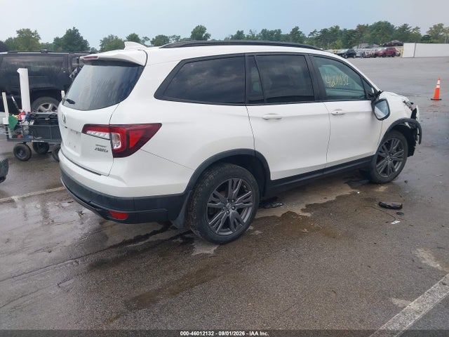 46012132 :رقم المزاد ، 5FNYF6H31NB037070 vin ، 2022 Honda Pilot Awd Sport مزاد بيع