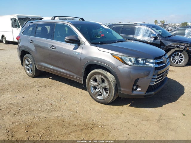 Toyota Highlander Hybrid Limited Platinum 2019 5TDDGRFH1KS063199 main image