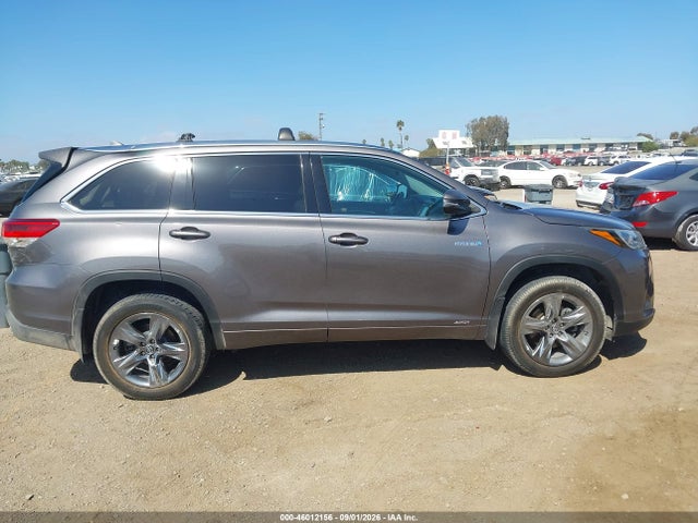 5TDDGRFH1KS063199 Toyota Highlander Hybrid Limited Platinum