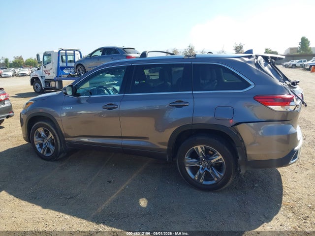 5TDDGRFH1KS063199 Toyota Highlander Hybrid Limited Platinum