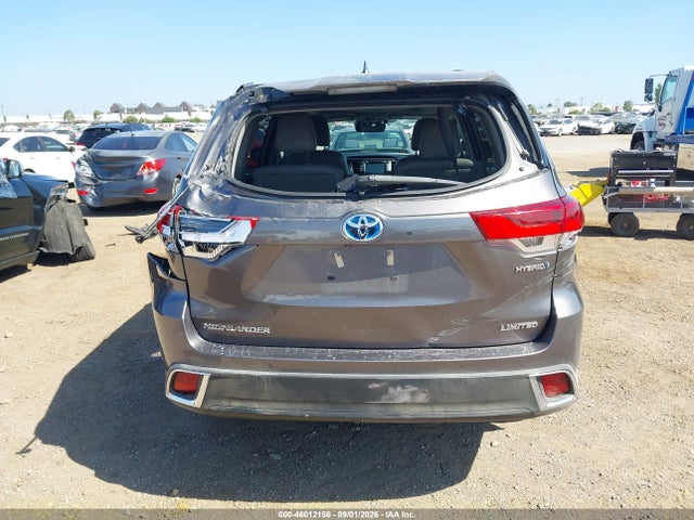 5TDDGRFH1KS063199 Toyota Highlander Hybrid Limited Platinum
