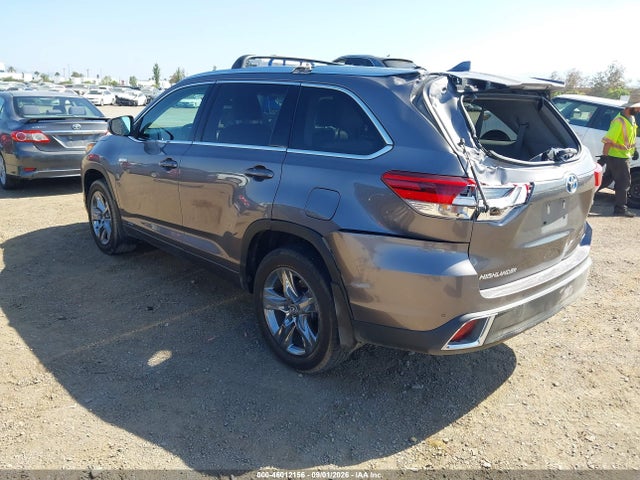 5TDDGRFH1KS063199 Toyota Highlander Hybrid Limited Platinum
