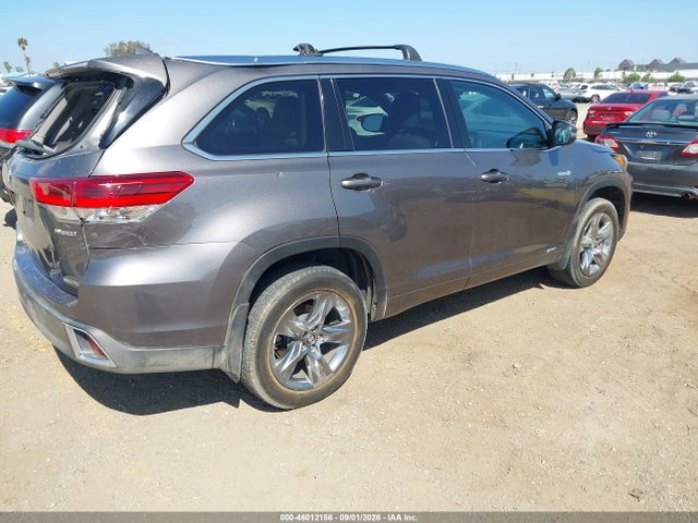 5TDDGRFH1KS063199 Toyota Highlander Hybrid Limited Platinum