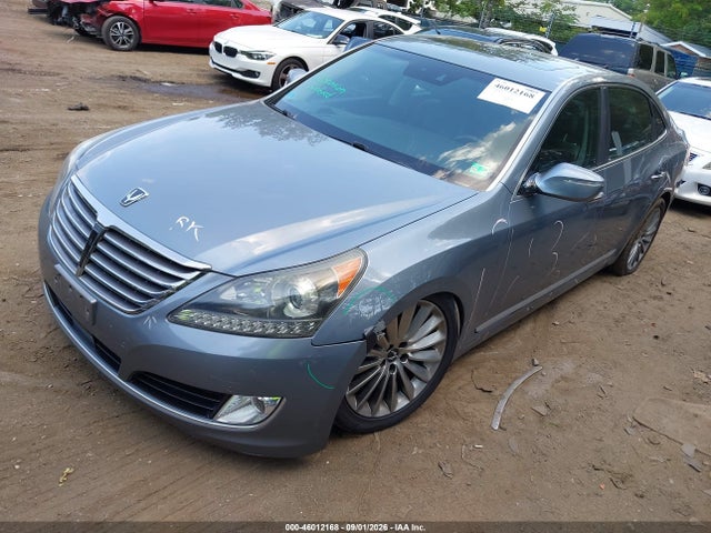 2015 Hyundai Equus Signature მანქანა იყიდება აუქციონზე, vin: KMHGH4JH0FU097782, აუქციონის ნომერი: 46012168