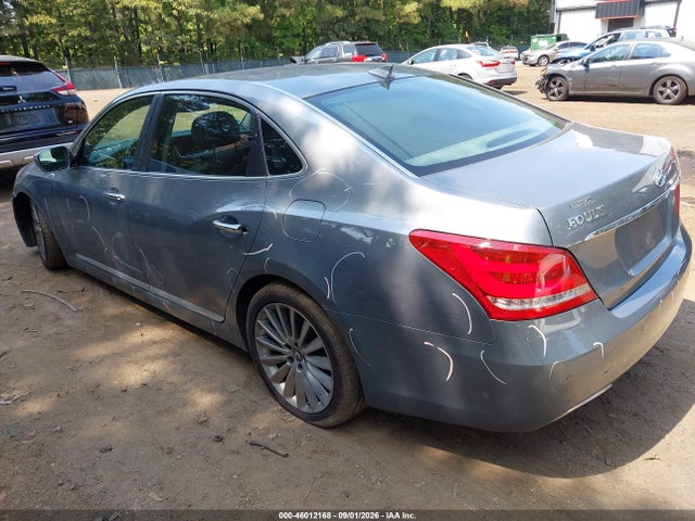 2015 Hyundai Equus Signature მანქანა იყიდება აუქციონზე, vin: KMHGH4JH0FU097782, აუქციონის ნომერი: 46012168