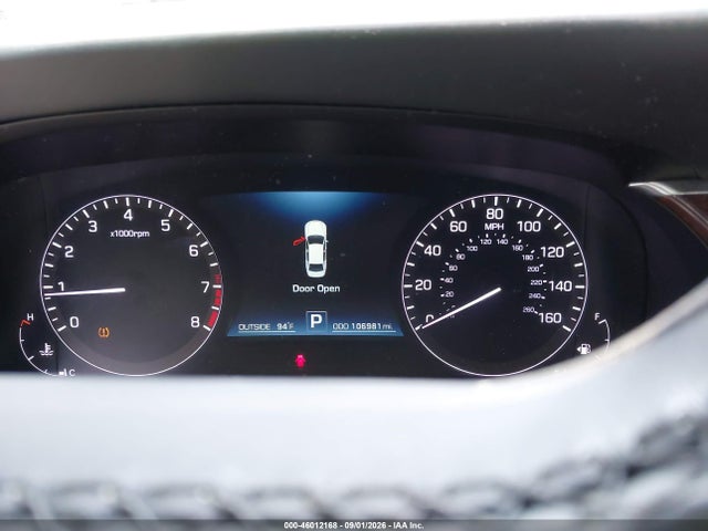 2015 Hyundai Equus Signature მანქანა იყიდება აუქციონზე, vin: KMHGH4JH0FU097782, აუქციონის ნომერი: 46012168