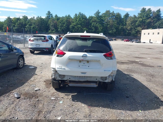 2017 Nissan Rogue Sv მანქანა იყიდება აუქციონზე, vin: KNMAT2MVXHP616594, აუქციონის ნომერი: 46012217
