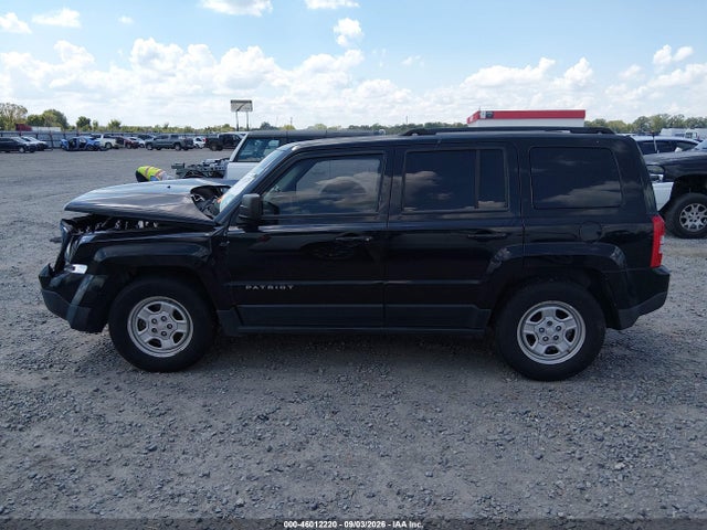 2017 Jeep Patriot Sport Fwd მანქანა იყიდება აუქციონზე, vin: 1C4NJPBA8HD145535, აუქციონის ნომერი: 46012220