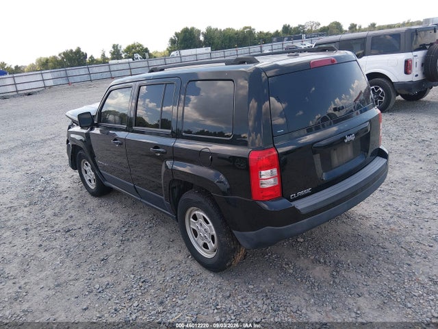 2017 Jeep Patriot Sport Fwd მანქანა იყიდება აუქციონზე, vin: 1C4NJPBA8HD145535, აუქციონის ნომერი: 46012220