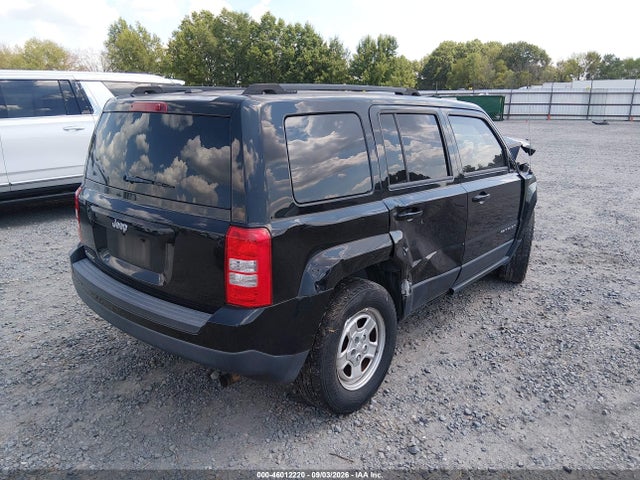 2017 Jeep Patriot Sport Fwd მანქანა იყიდება აუქციონზე, vin: 1C4NJPBA8HD145535, აუქციონის ნომერი: 46012220