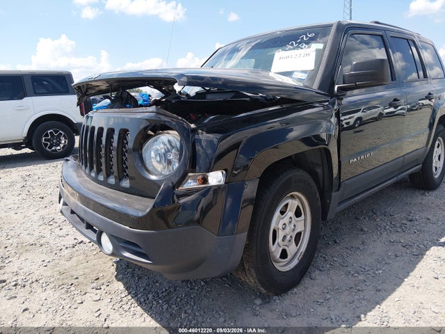 2017 Jeep Patriot Sport Fwd მანქანა იყიდება აუქციონზე, vin: 1C4NJPBA8HD145535, აუქციონის ნომერი: 46012220