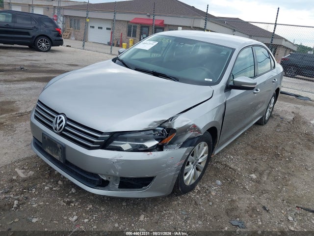 46012231 :رقم المزاد ، 1VWAH7A35DC077303 vin ، 2013 Volkswagen Passat 2.5l S مزاد بيع