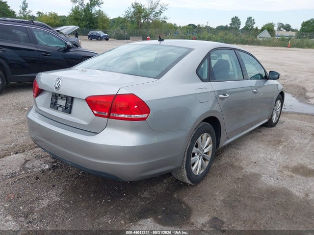 46012231 :رقم المزاد ، 1VWAH7A35DC077303 vin ، 2013 Volkswagen Passat 2.5l S مزاد بيع