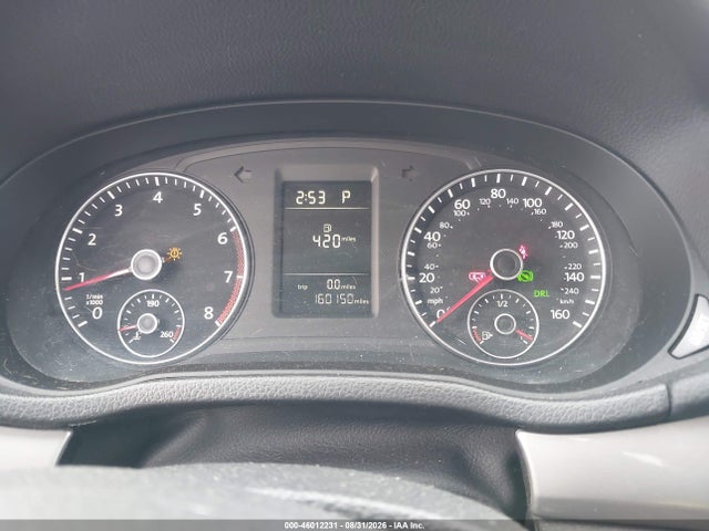 46012231 :رقم المزاد ، 1VWAH7A35DC077303 vin ، 2013 Volkswagen Passat 2.5l S مزاد بيع