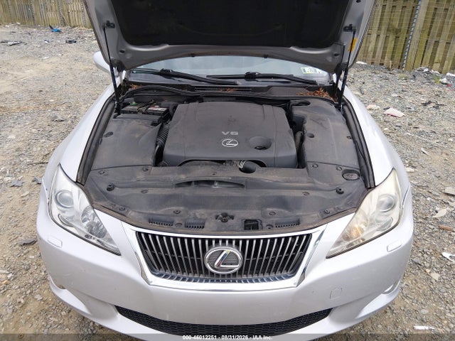 Aukcja sprzedaży 2010 Lexus Is 250, vin: JTHCF5C29A5041512, numer aukcji: 46012251