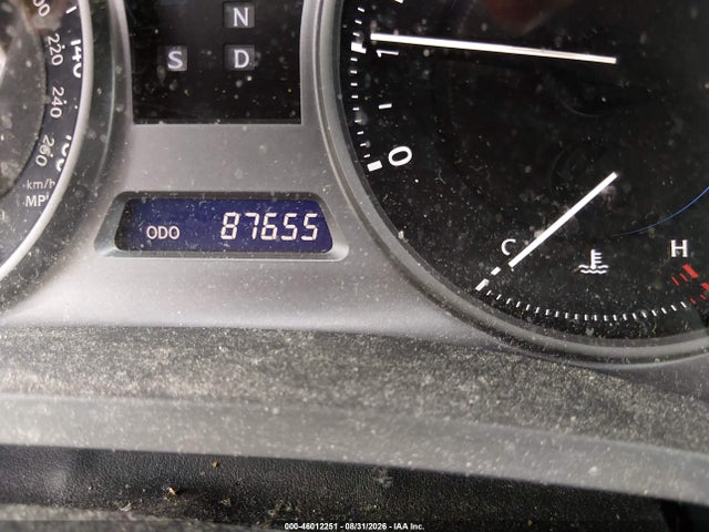 Aukcja sprzedaży 2010 Lexus Is 250, vin: JTHCF5C29A5041512, numer aukcji: 46012251