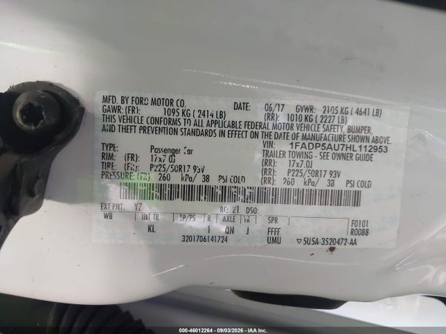 Ford C-max Hybrid Se 2017 1FADP5AU7HL112953 Image 9