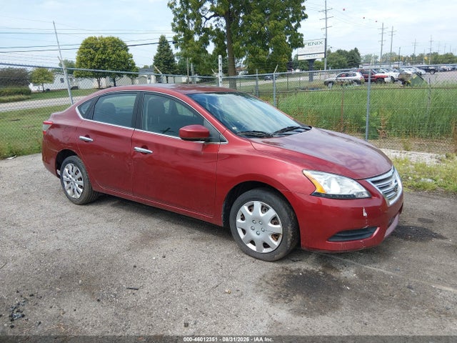 2015 Nissan Sentra Fe+ S/s/sl/sr/sv მანქანა იყიდება აუქციონზე, vin: 3N1AB7AP3FY213822, აუქციონის ნომერი: 46012351