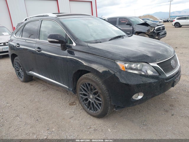 46012391 :رقم المزاد ، JTJBC1BAXA2010467 vin ، 2010 Lexus Rx 450h مزاد بيع