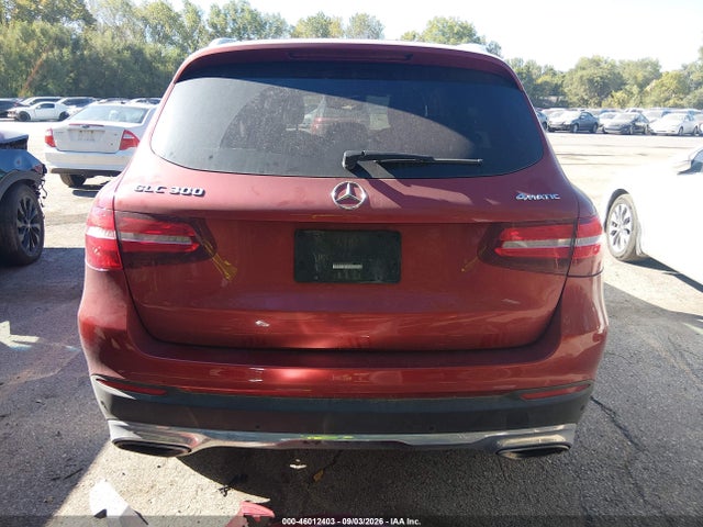 2018 Mercedes-benz Glc 300 4matic მანქანა იყიდება აუქციონზე, vin: WDC0G4KBXJV089284, აუქციონის ნომერი: 46012403